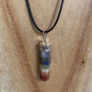 Seven Chakra Healing Necklace – Natural Stone Energy